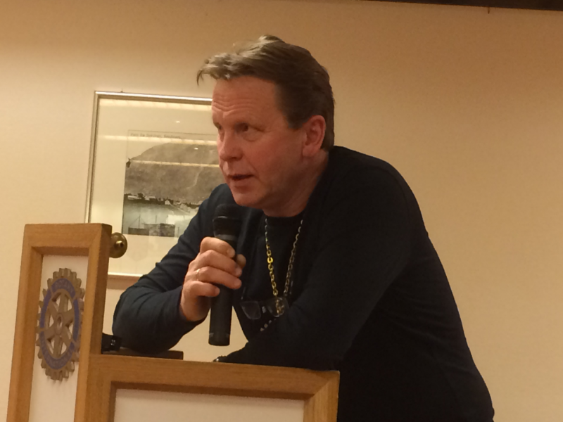 Presidenten sin time.