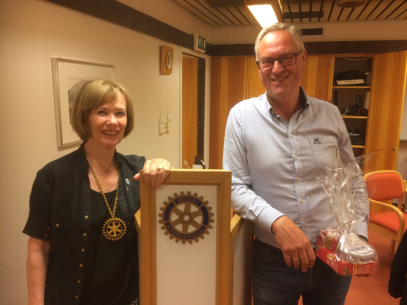 Rotarymøte 22.05.19: Råna Invest.