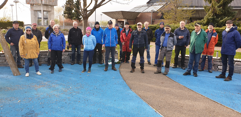 Rotarydugnad i Kyrkjeparken.