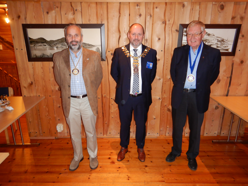 Besøk av Distriksguvernør Roald Fiksdal, onsdag 16.09.20. kl. 19.00, på Promenaden