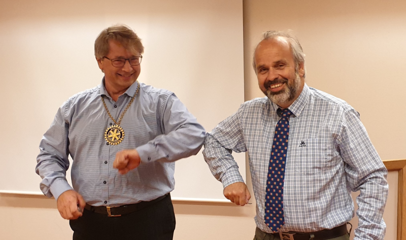 Ny president i Sykkylven Rotary Klubb