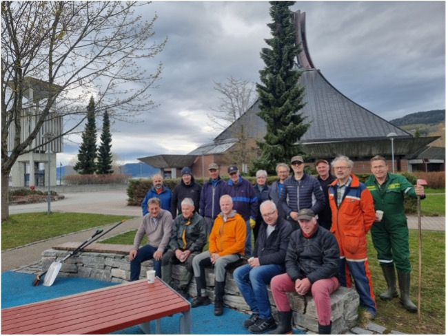 Kyrkjepark og konfirmasjon