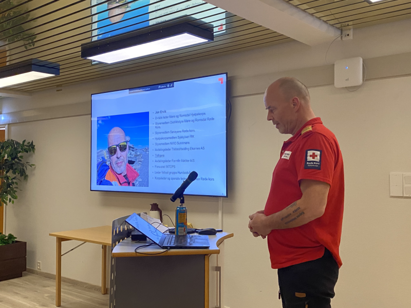 Medlemsmøte 13 nov 24 med Sykkylven Røde Kors