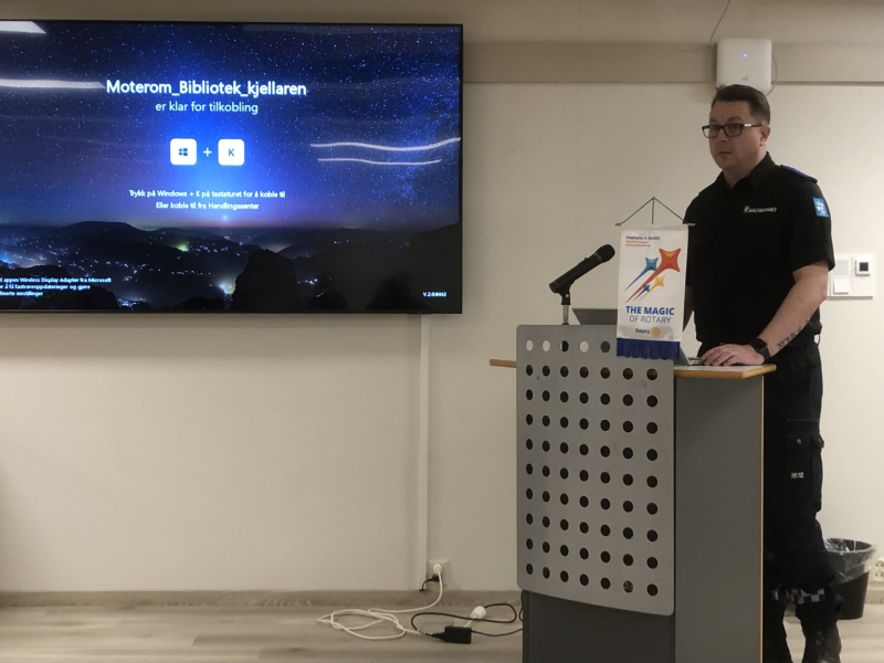 Medlemsmøte med informasjon om Sivilforsvaret