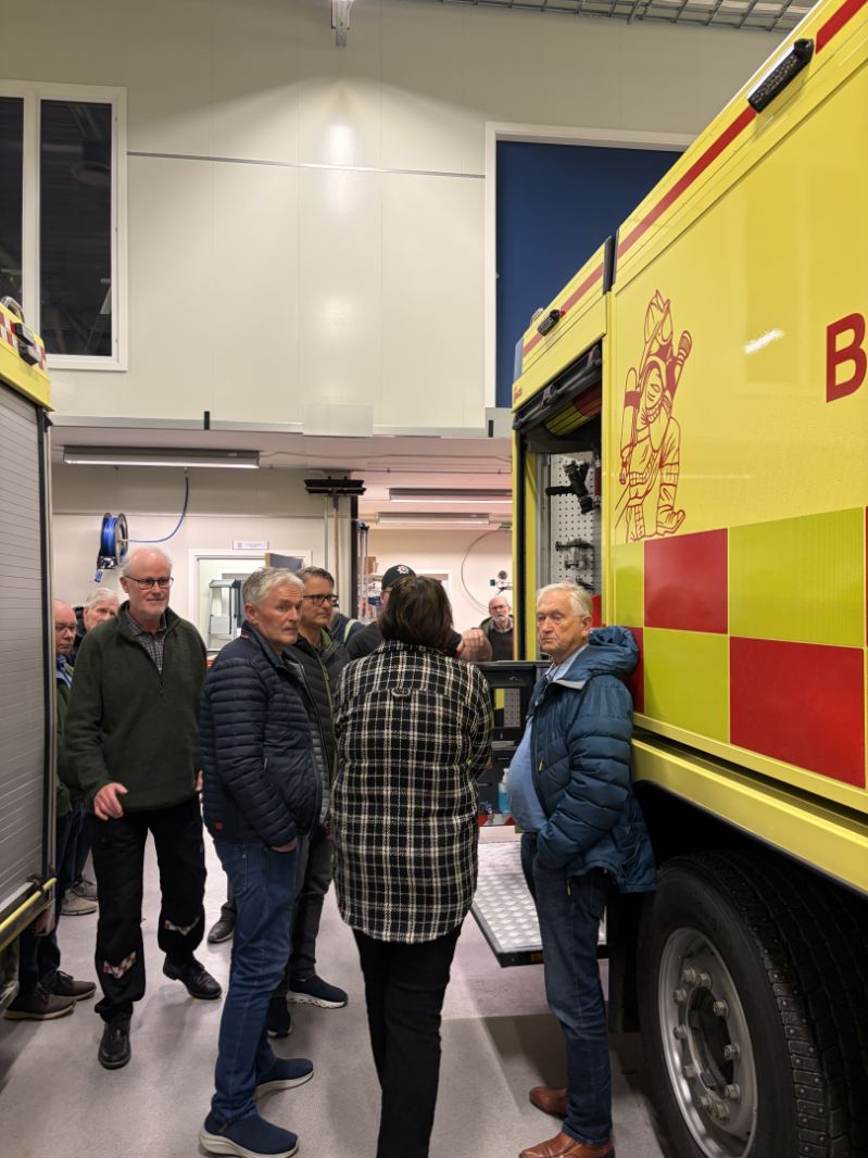 Medlemsmøte på Sykkylven Brannstasjon